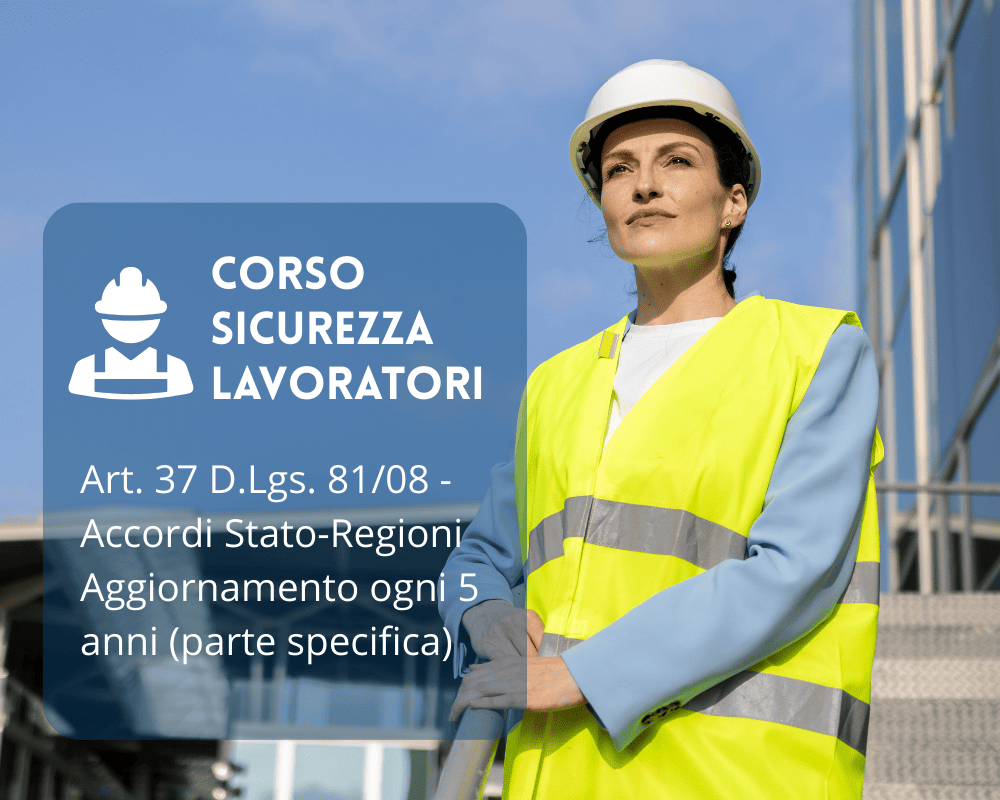 Corso sicurezza lavoratori 81/08